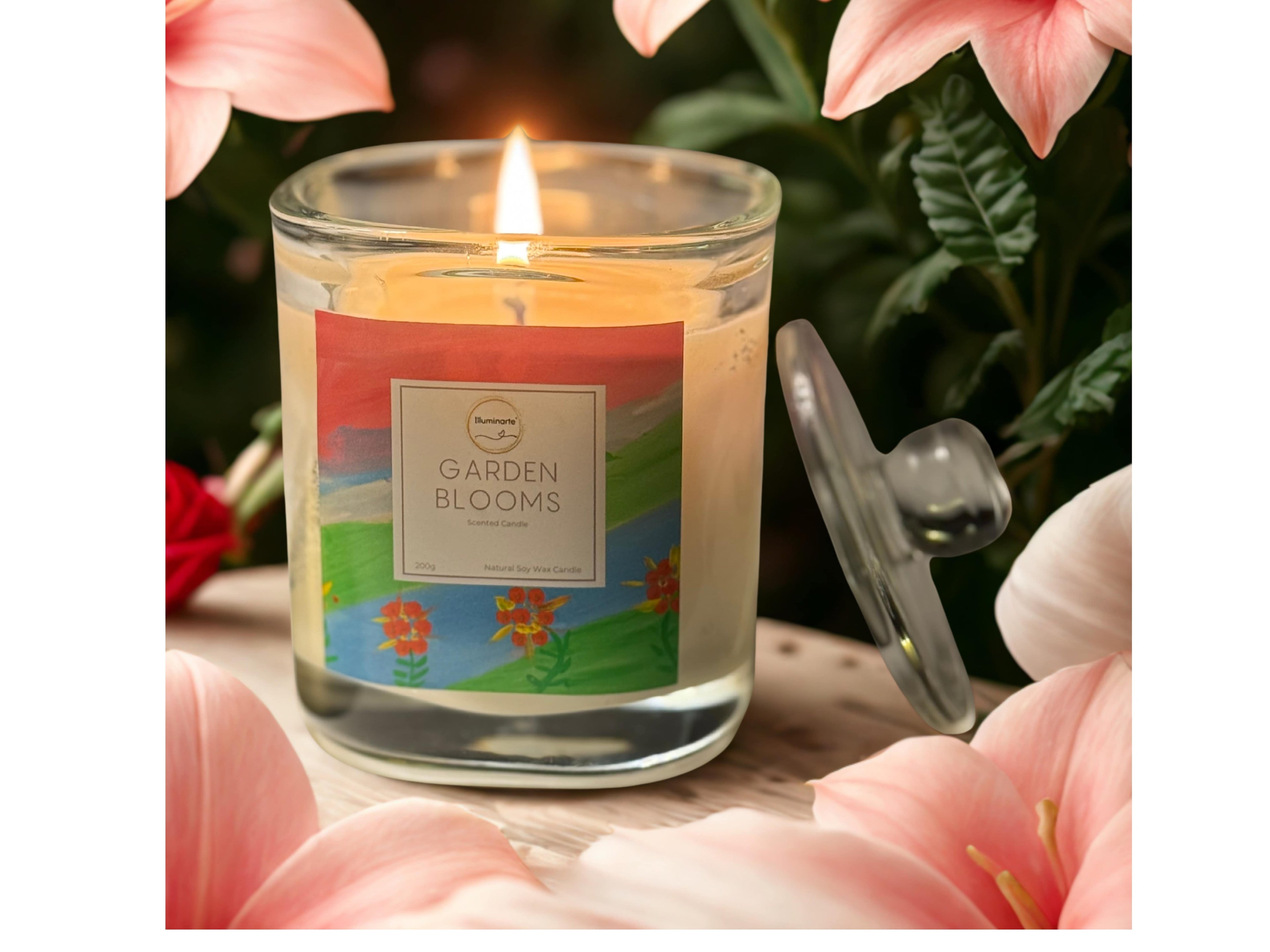 Garden Blooms Luxury Scented Candle