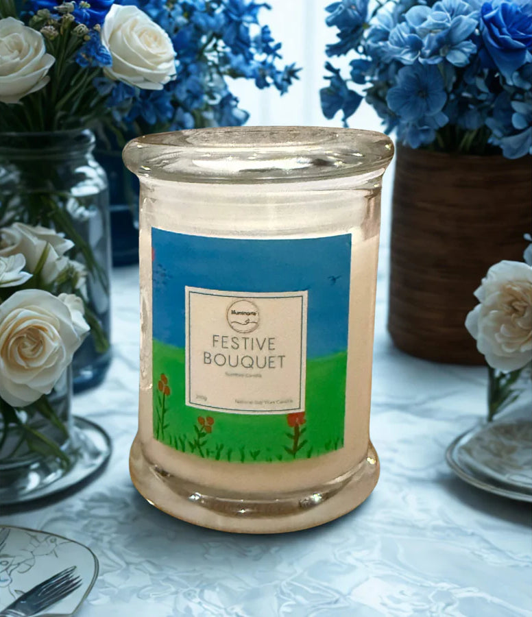 Festive Bouquet Luxury Scented Candle