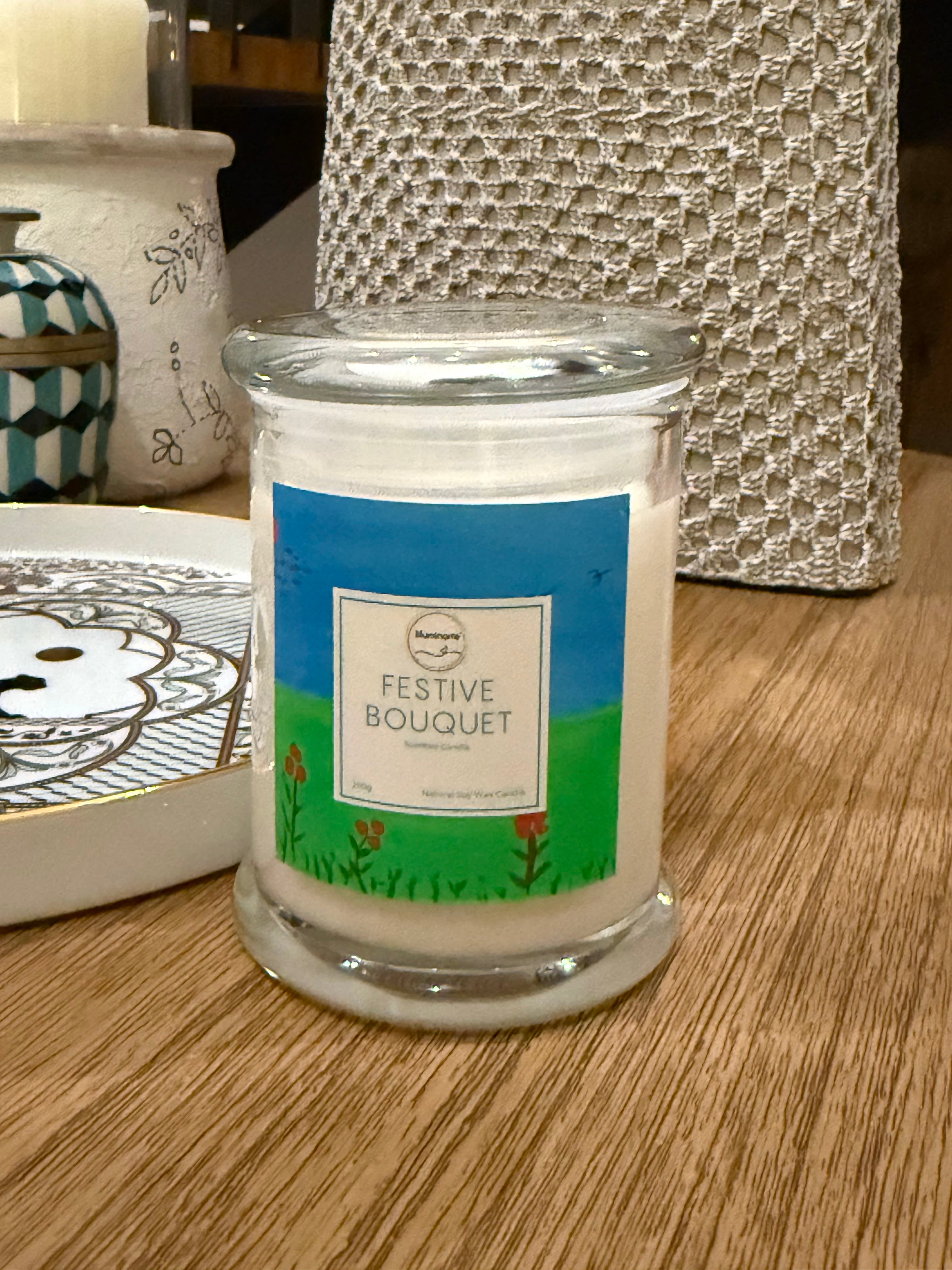 Festive Bouquet Luxury Scented Candle