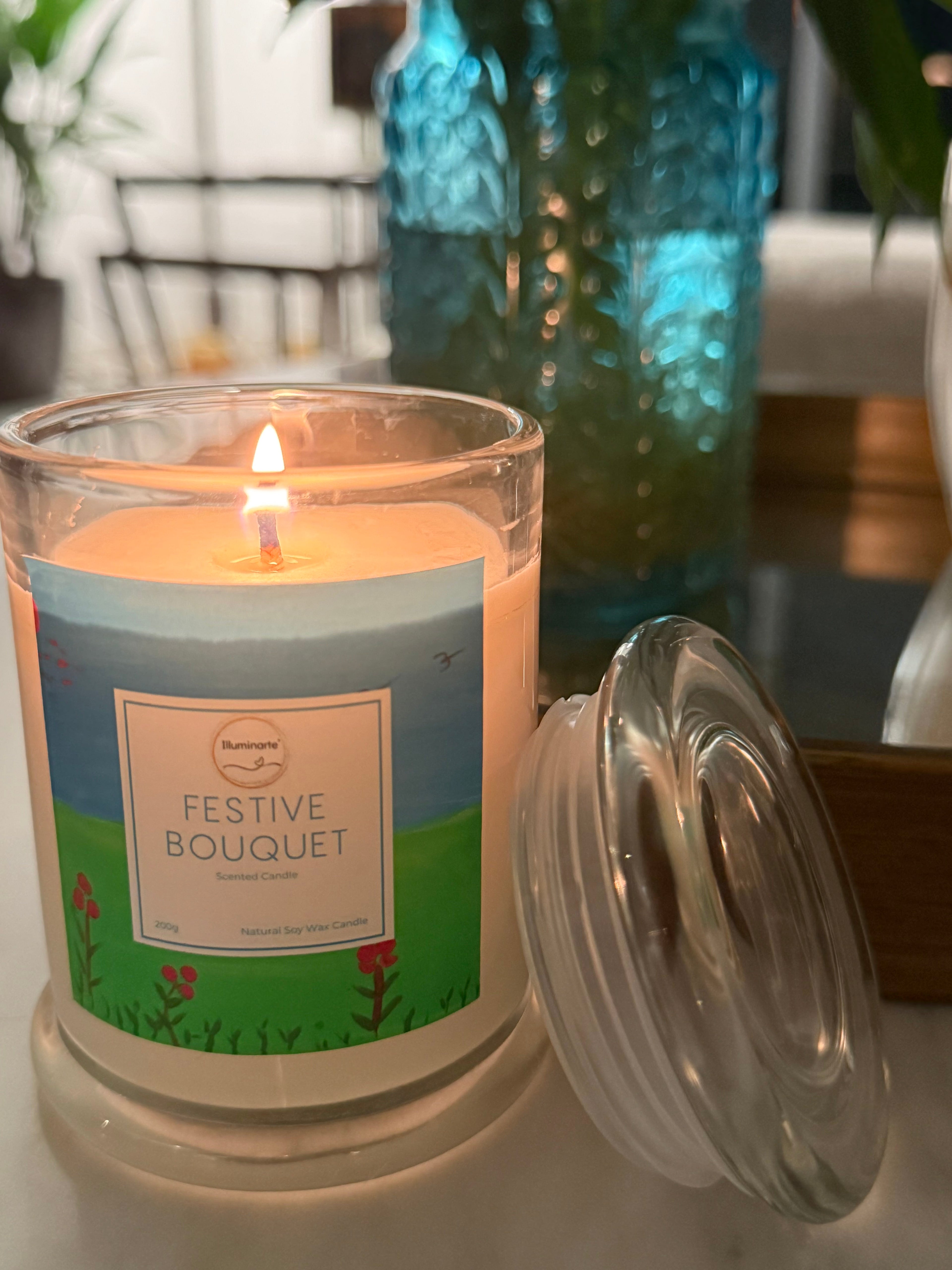 Festive Bouquet Luxury Scented Candle