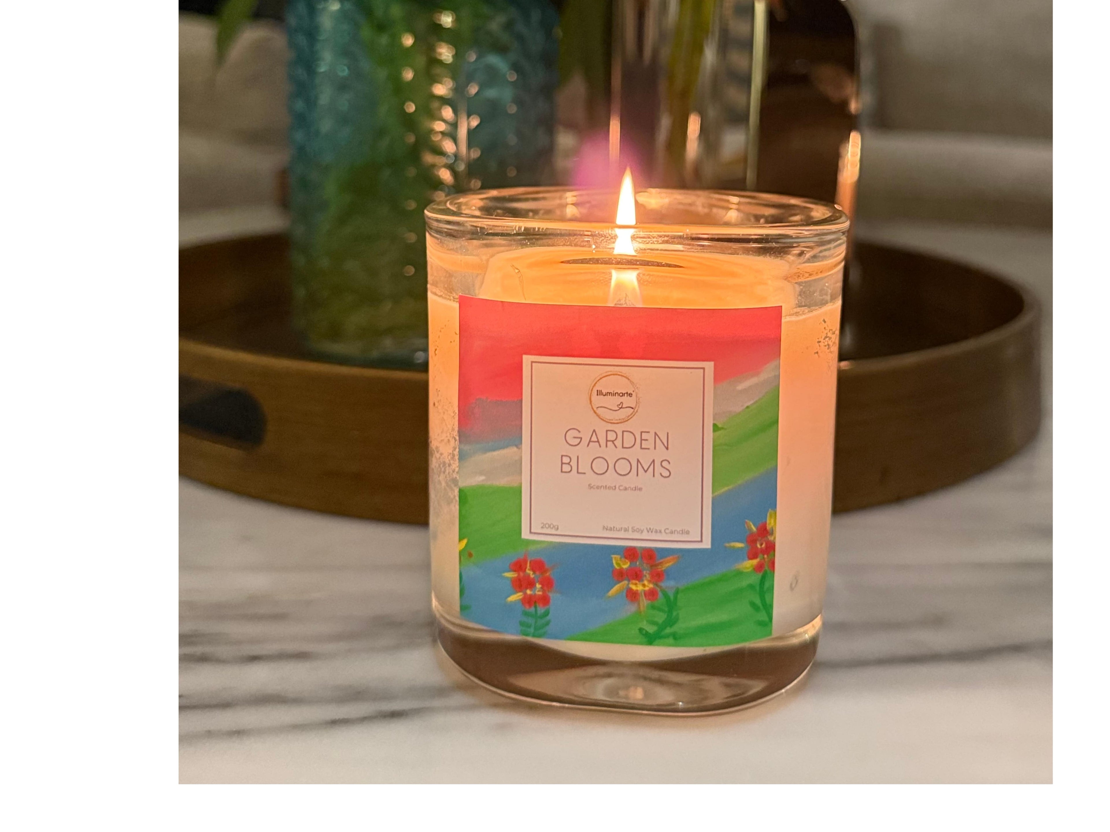 Garden Blooms Luxury Scented Candle