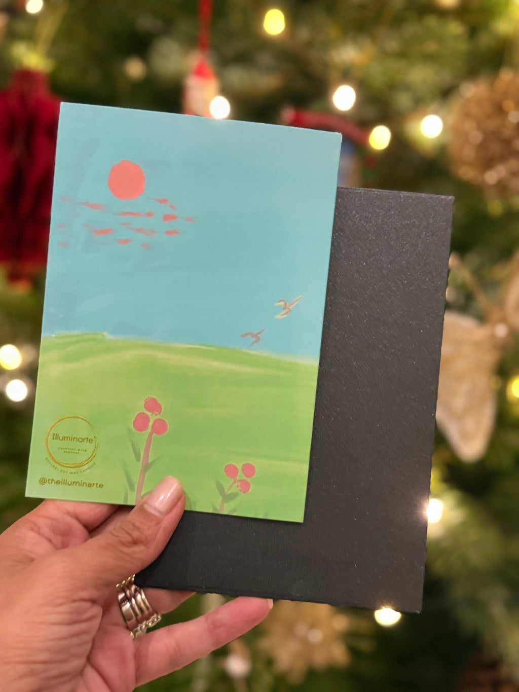 Festive Bouquet Card